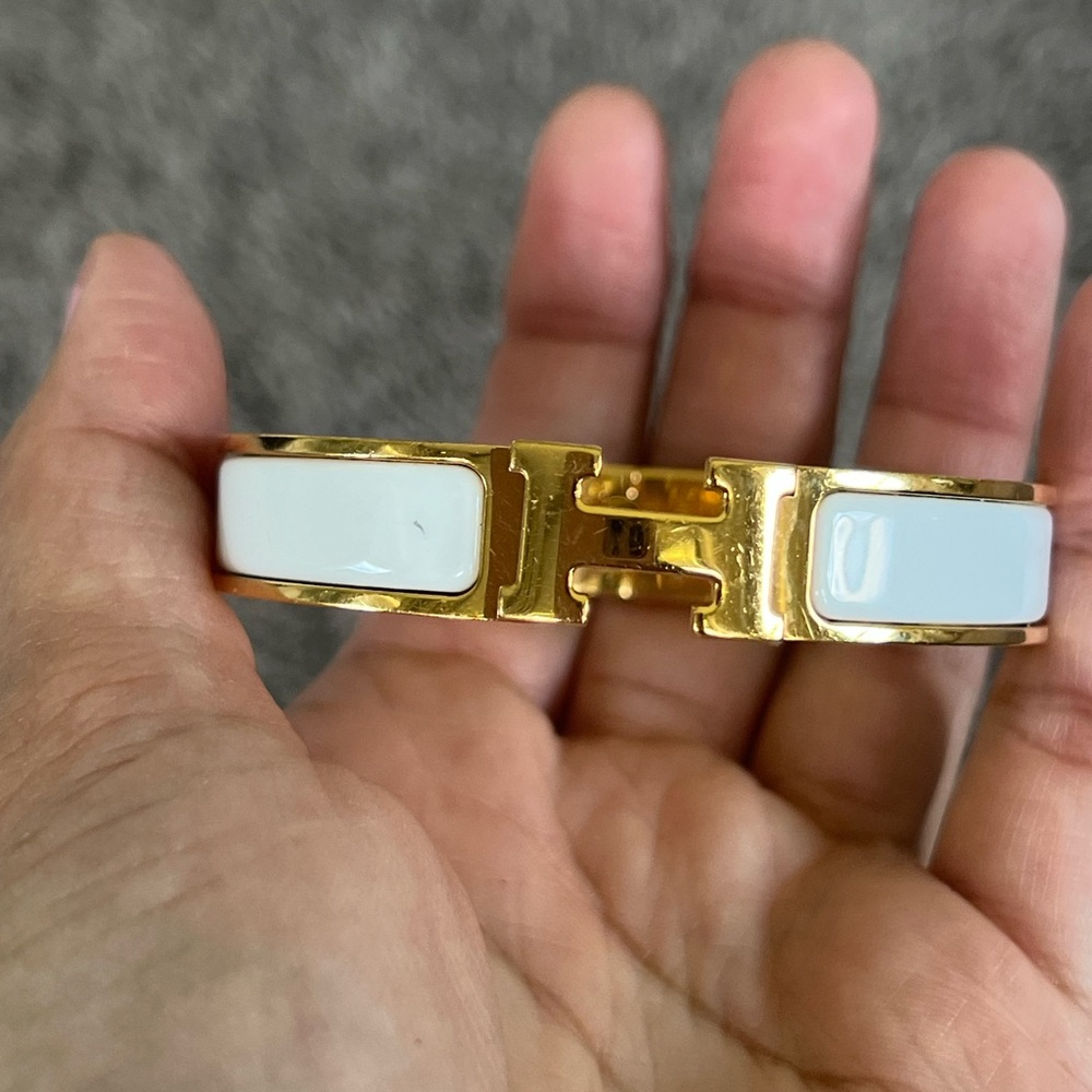 Hermes clic clac bracelet